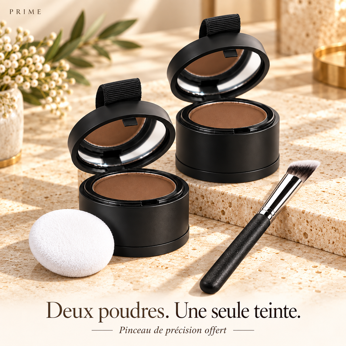 Prime — Offre 2 poudres et pinceau
